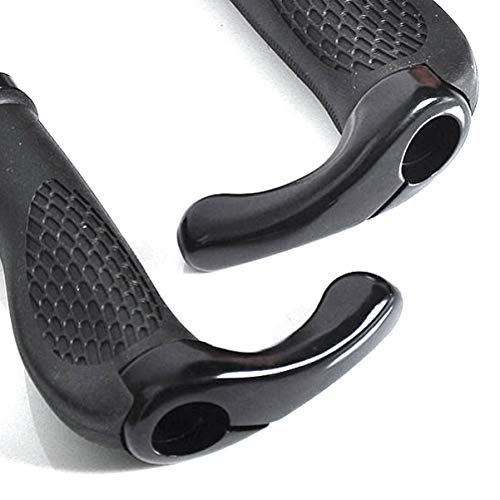 CLISPEED 1 par Apertos de Punho de Bicicleta Apertos de Guiador da Bicicleta Antiderrapante Aperto d