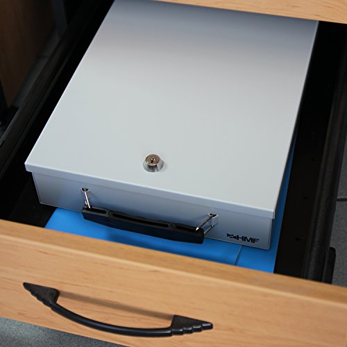 HMF 141-07 Document box Document Cassette DIN A4, 37,5 x 26,5 x 8 cm, lichtgrijs - Image 6