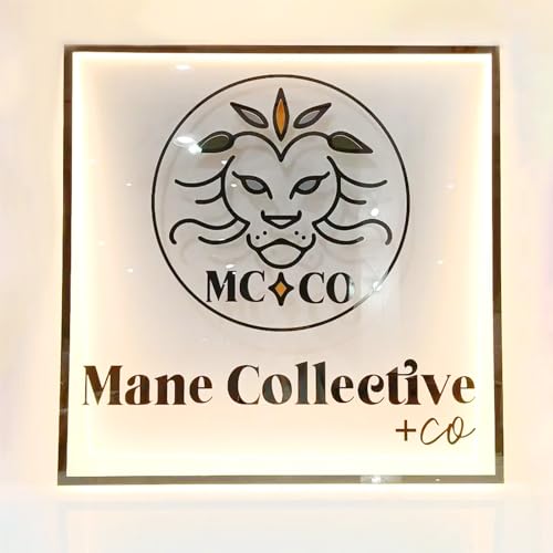 Custom Backlit Logo Signs for Business Wall, Personalized Illuminated Logo