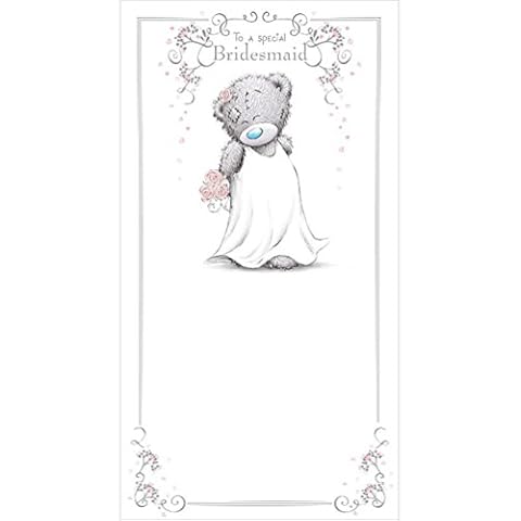 Me to You Tatty Teddy Bridesmaid Card Cover