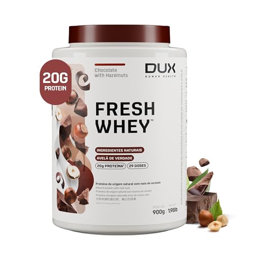 Dux Nutrition Freshwhey Pote 900g - Chocolate e Avelã