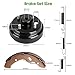 10L0L Golf Cart Brake Repair Kit Compatible with EZGO TXT (1996+), Brake Drums Brake Pads & Brake Shoes Spring Kit, Replacement Brake Parts 19186G1P, 70794G01, 70795G01, 27944G01, Not Fit Gas Models