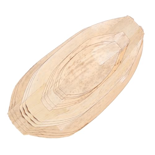 Platos desechables en forma de barco para sushi 40 piezas miniatura 1