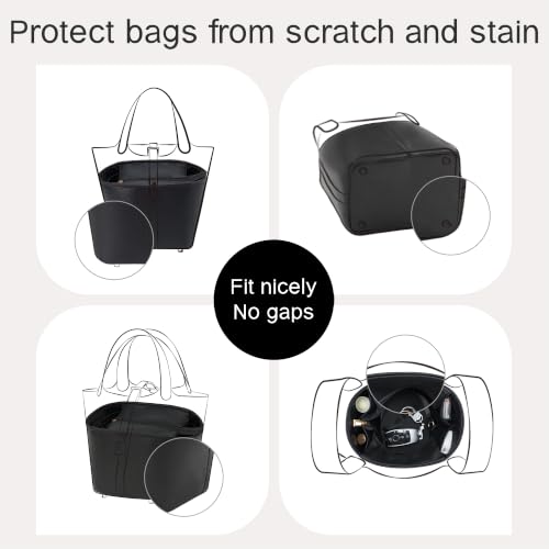 Image of Fits for Picotin Bag Insert Organizer For Hermes(22,Black)