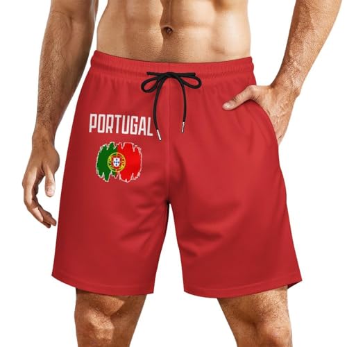 Short de plage homme imprimé avec poches pour éviter les irritations