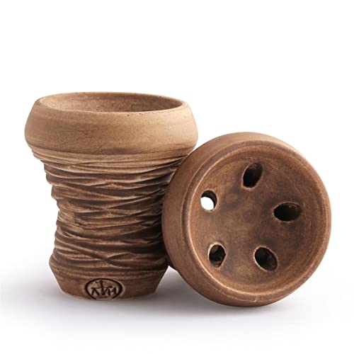 ATH Nargile Shisha Kopf Set Azra Hookah Bowl Angeld + Nar-I Sade HMD 1 Kg Cocodalya Kohle – Bild 3