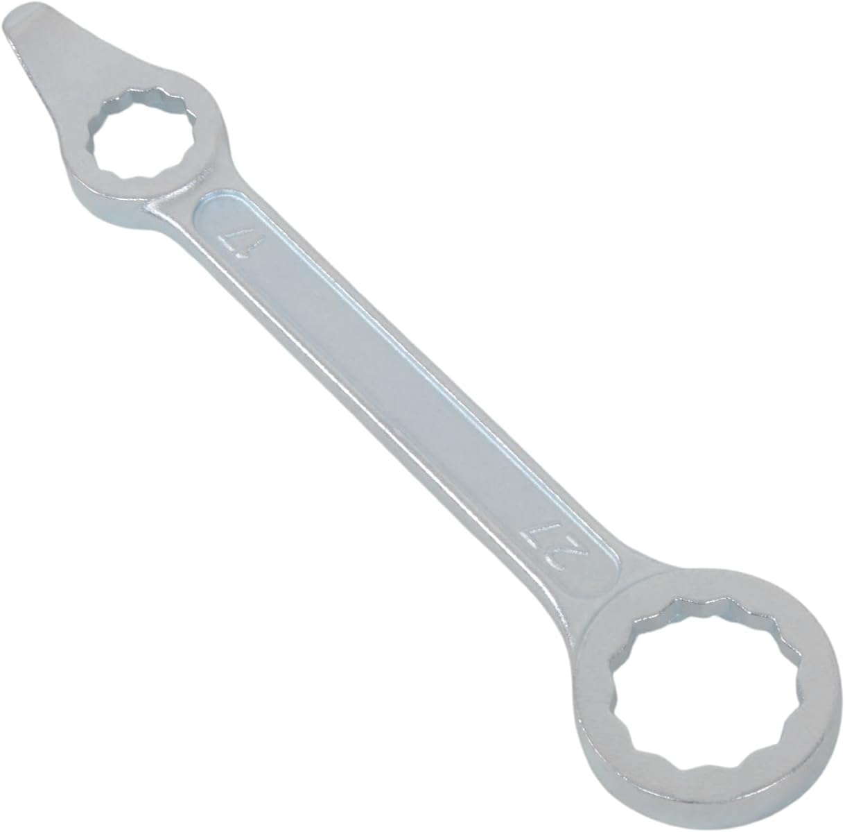 Box-End Wrench 5 in 1 Multi-Size Flat Ring Spanner Handle Wrench Double 12-Point Box Wrench Tire Spoon Function