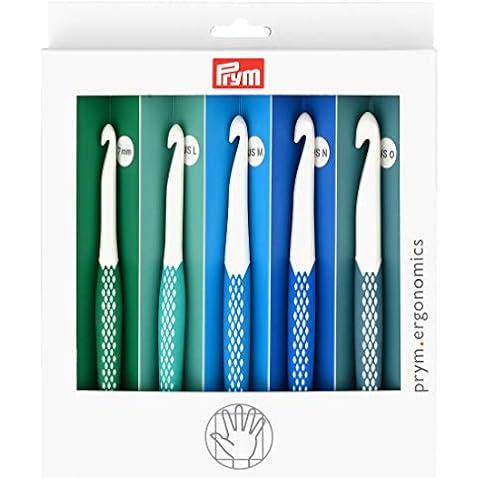 Prym Multicolour Crochet Hook Set (7mm to 12mm) Cover