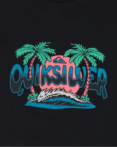 T shirt enfant Quiksilver Ev Palm Horizon US 2 - vue 4