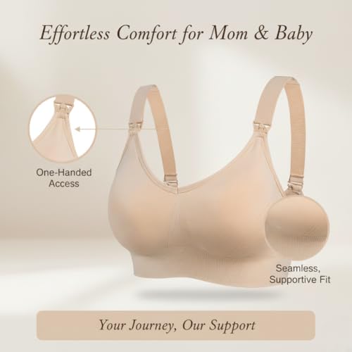 Image of Celary Bra for Woman|| Lightly Padded Maternity||Feeding Bra for Women||Nursing ||Ultra Lightweight|| Soft and Smooth Cotton|| Removable Pads