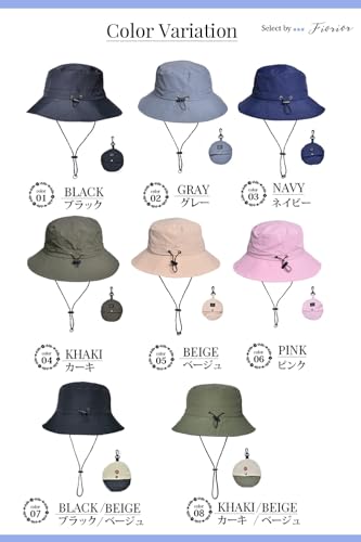 Fiorior レディースサファリハット ベージュ