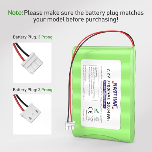 Batería NiMH de 3700 mAh y alta capacidad para Lyric Controller y Lynx 2