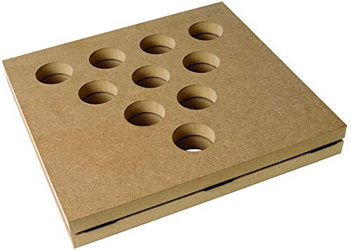 image for Ideas In Life Mini Wooden Beer Pong or Shot Pong Set – Foldable Port