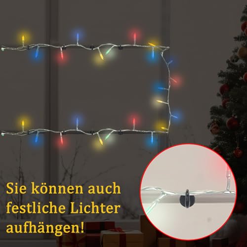 NogmeTaa Mini Magnethaken, Platzsparer & stark – 10 Stück (Schwarz) – Ansicht 4