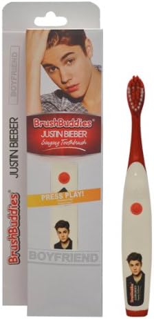 Brush Buddies Justin Bieber Singing Toothbrush, BoyFriend