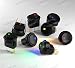 Interruptores para Coche, MiMoo 8pcs LED Interruptor Coche Rocker Interruptor 12 V...