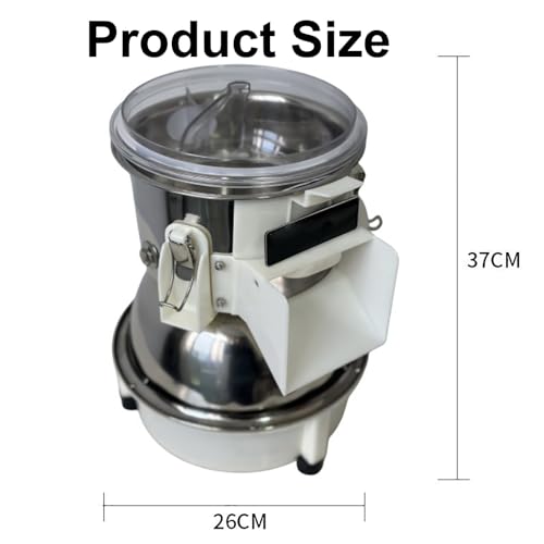 Trituradora de pollo eléctrica de acero inoxidable para cocina 6