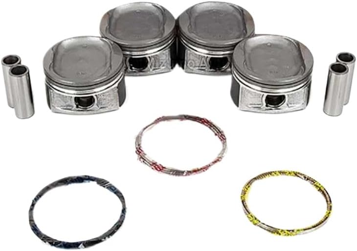 4-Piece Engine Piston Rings Kit Compatible with Matrix and Solara 2AZ-FE 2.4L Engine 2006-2013 - Replaces OEM 13210-28030-A0 13210-28031-A0