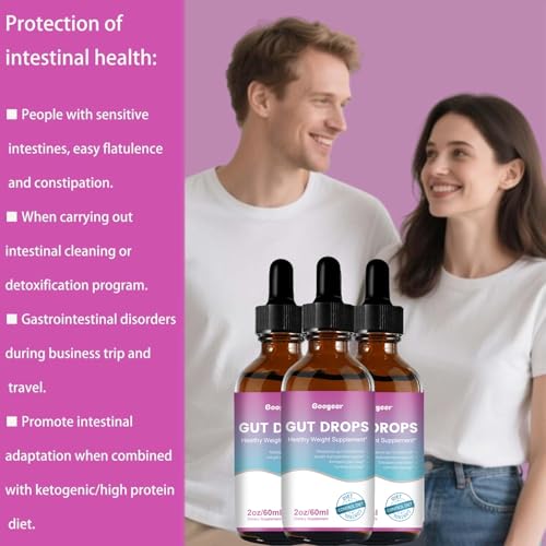 GutDrops Advanced with Pumpkin Seeds Extract, Gut Drops 60ML (2) 5 41RUlRVIkDL