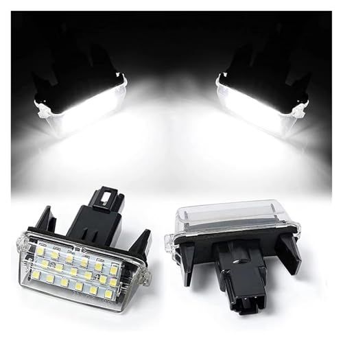 Luz LED matrícula coche Toyota Corolla y Yaris para solucionar fallos de iluminación 4