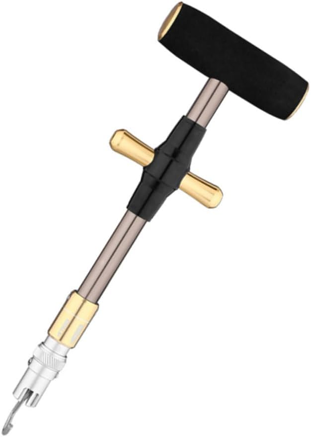 Portable Fishing Hooks Extractor T-Shaped Hook Remover Squeeze-Out Hook Separators Aluminum Alloy Fish Hook Removal Tool for Freshwater/Saltwater