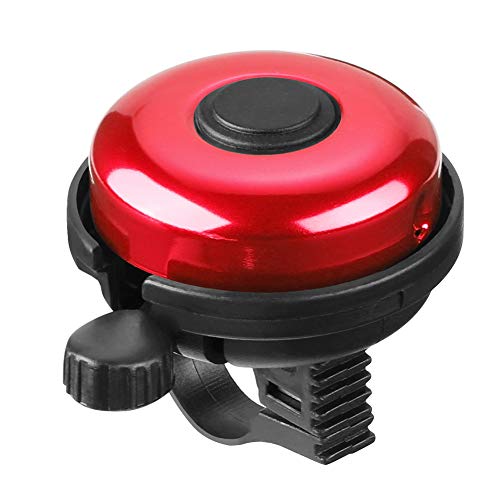 Classic Bike Bell, Aluminum Bicycle Bell, Loud Black-Right Hand Use-1 pack - Picture 98 of 253