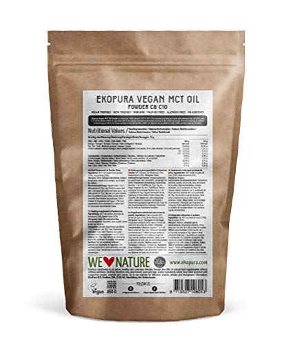 Vegan Mct Oil Powder | C8/C10 Mct (60/40) | 450G, 30 Portions #TOP1