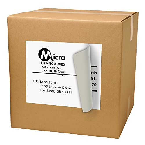 Avery(R) White Laser Permanent Full-Sheet Labels, 8 1/2In. X 11In., Box Of 100, 5165 #TOP2