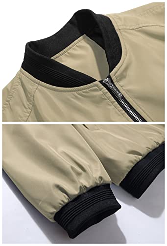 Windbreaker Jackets For Men,Slim Fit Lightweight Windproof Sportwear Mens Bomber Jacket Casual #TOP2