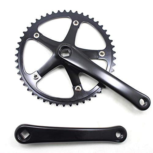 SHUNMIN Crankstel MTB Gear GrunSt 49T Integrated CrankSet 144 BCD CNC. Kettingwielgarnituur van aluminiumlegering kettingschijf crankstel (bilak)