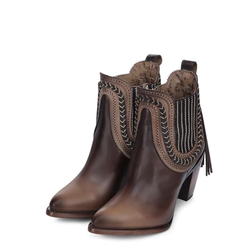 Cuadra Brown ankle bootie for women 3F0KRS3