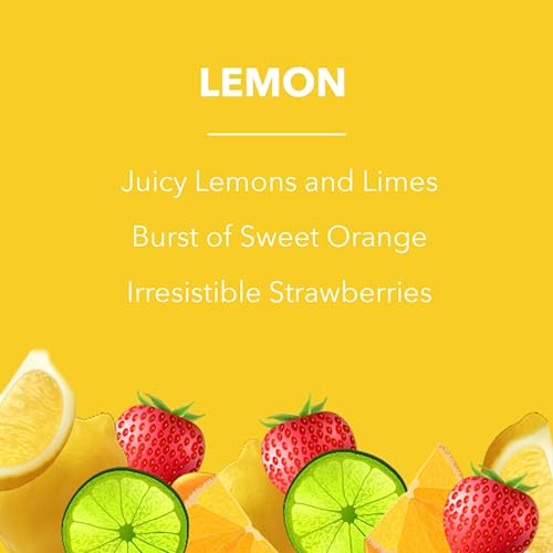 Fabulosa All in One Ultimate Powerful Cleaning Rinse Aid Dishwasher Tablets with Built in Salt Action, Cleaner and Freshener, 108 Tablets, 2 Pack, Lemon Sherbet - Image 2