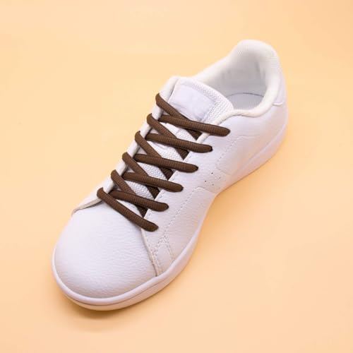 Image of Handshop 1 /4 inch Oval Athletic Shoelaces 24 inch-72 inch in 22 Colors Half Round Shoe Laces