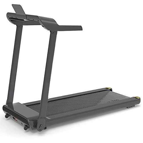 Image of Fully Folding Treadmill Indoor Quiet Installation Free Walking Machine Fitness Equipment Treadmill Gym (Black)