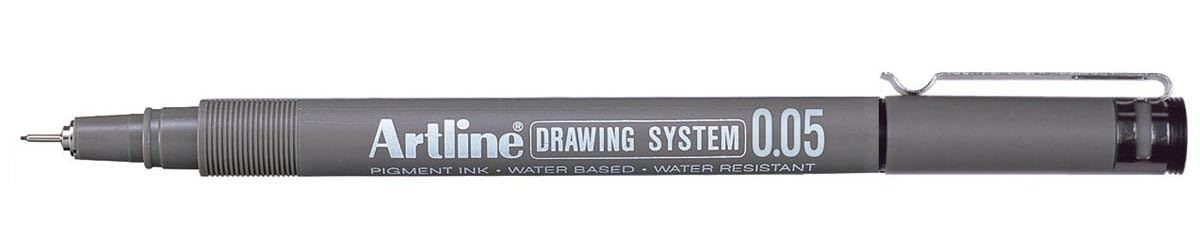 Artline Drawing Pen 0.05 Mm|Assorted - Fine