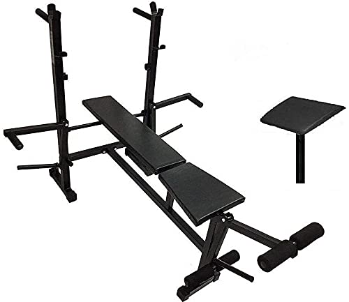 PRODUMAN HUB Home Gym Bench Heavy Duty Bench Gym Bench Heavy Duty Multipurpose Home Gym Bench Bench for Multiple Workouts and Strength Training Black (Home Gym Bench Bench 5 in 1 & Preacher) (B09VBM6F1H) Amazon Price History, Amazon Price Tracker