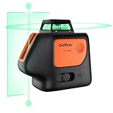 DOVOH Plumb Dot Laser Level : DIY Green Point Laser Level 360 Self Leveling Rechargeable, Essential Edition, PV-360G