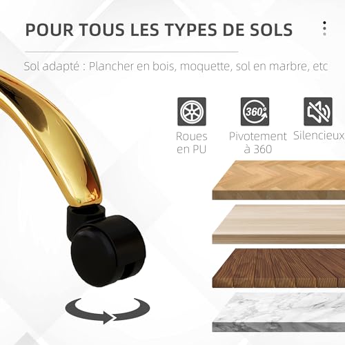 Fauteuil pivotant ergonomique contre le mal de dos en télétravail