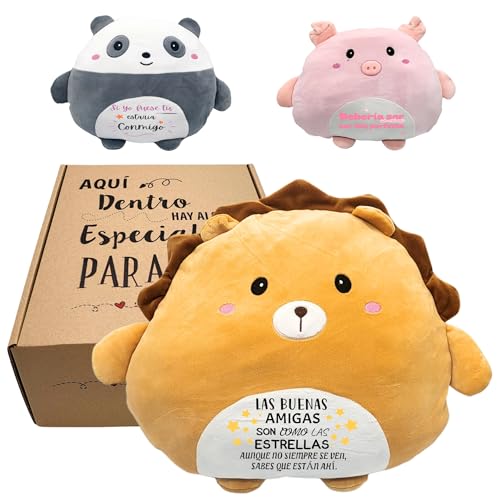 Regalos Mujer Originales | Cojín Peluche con Frase Divertida | Re...