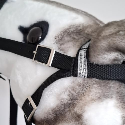 Hobby Horse Bridle with bit Stick Horse Toy Accessories Hobbyhorse Tacks - Thumbnail 6