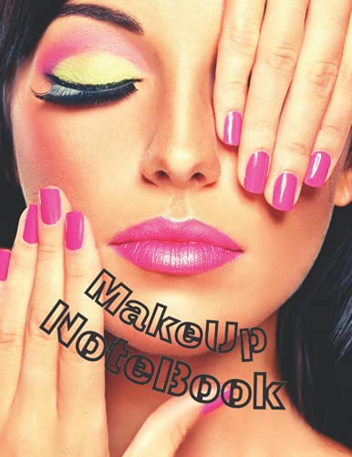 MakeUp NoteBook: Professional Blank Face Chart for Make-up Artist
