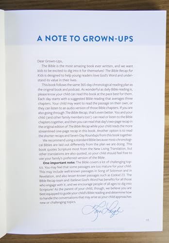 Image of The Bible Recap for Kids: A 365-Day Guide through the Bible for Young Readers