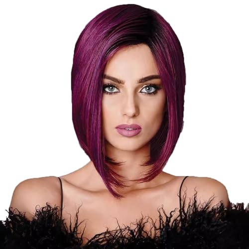 Perruque synthétique aspect naturel pour changer de style en fête