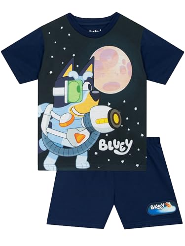 Bluey Pyjamas Bingo Short Sleeve Boys Pyjamas Summer Short Pjs For Boys Summer Pjs Blue 3-4 Years