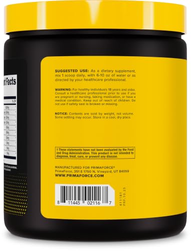 Image of Primaforce EAA Powder (30 Servings, Fruit Punch Flavor) | Essential Amino Acids for Pre /Intra Workout and Recovery - Non-GMO and Gluten Free