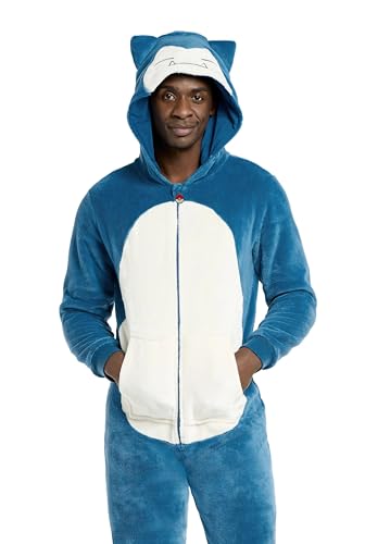 Opposuits Snorlax Onesie Blue