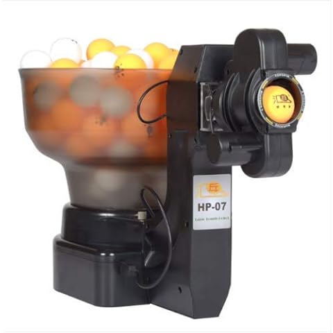 ZXMOTO Ping Pong Robot Machine with 36 Different Spin Balls Table Tennis Robot Automatic Ball Machine for Training Cover