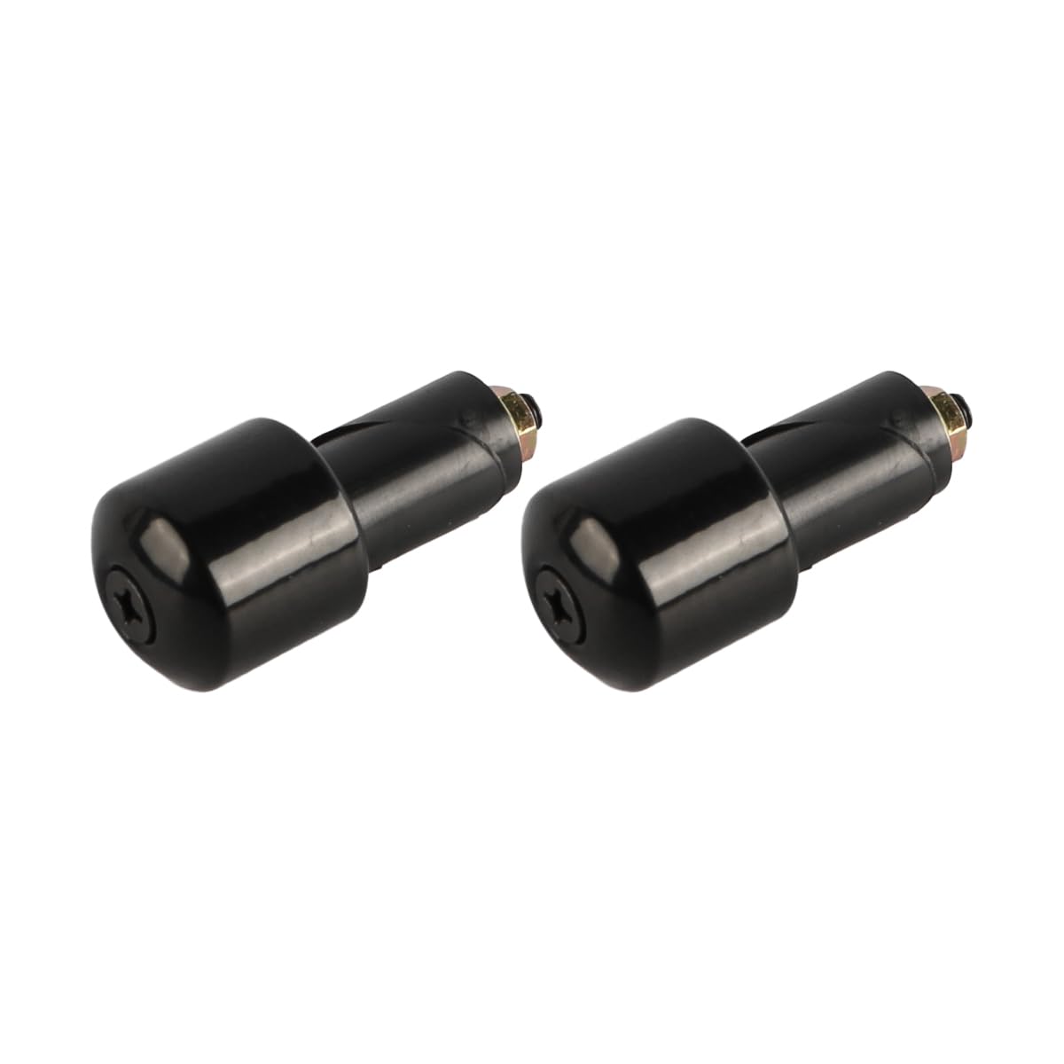 1 paio di tappi terminali per manubrio moto, adattatore terminale per manubrio in ferro pieno, modifica acceleratore, bilanciatore terminale barra compatibile con manubri da 22 mm