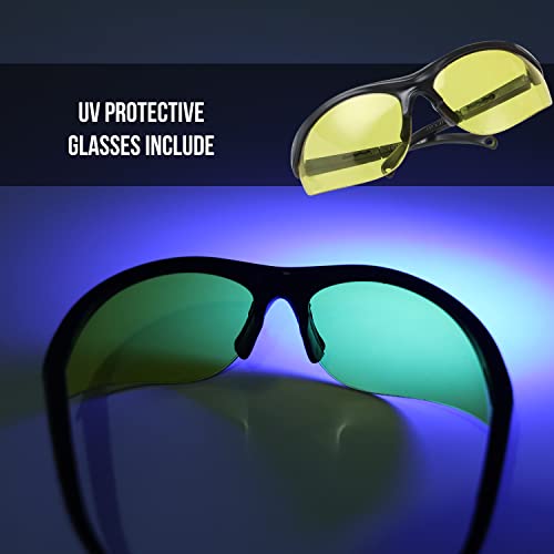 Lichamp Ac Leak Detector Kit Automotive, Refrigerant Freon Leak Detector With Ac Uv Light And Protective Glasses, Lb01 #TOP5