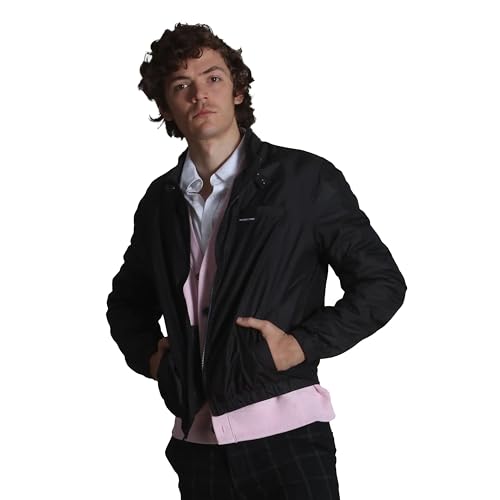 Image of Members Only Men's Windbreaker Packable Jacket, Waterproof Rain Jacket Men Lightweight for Golf Cycling Fishing Hiking Gear